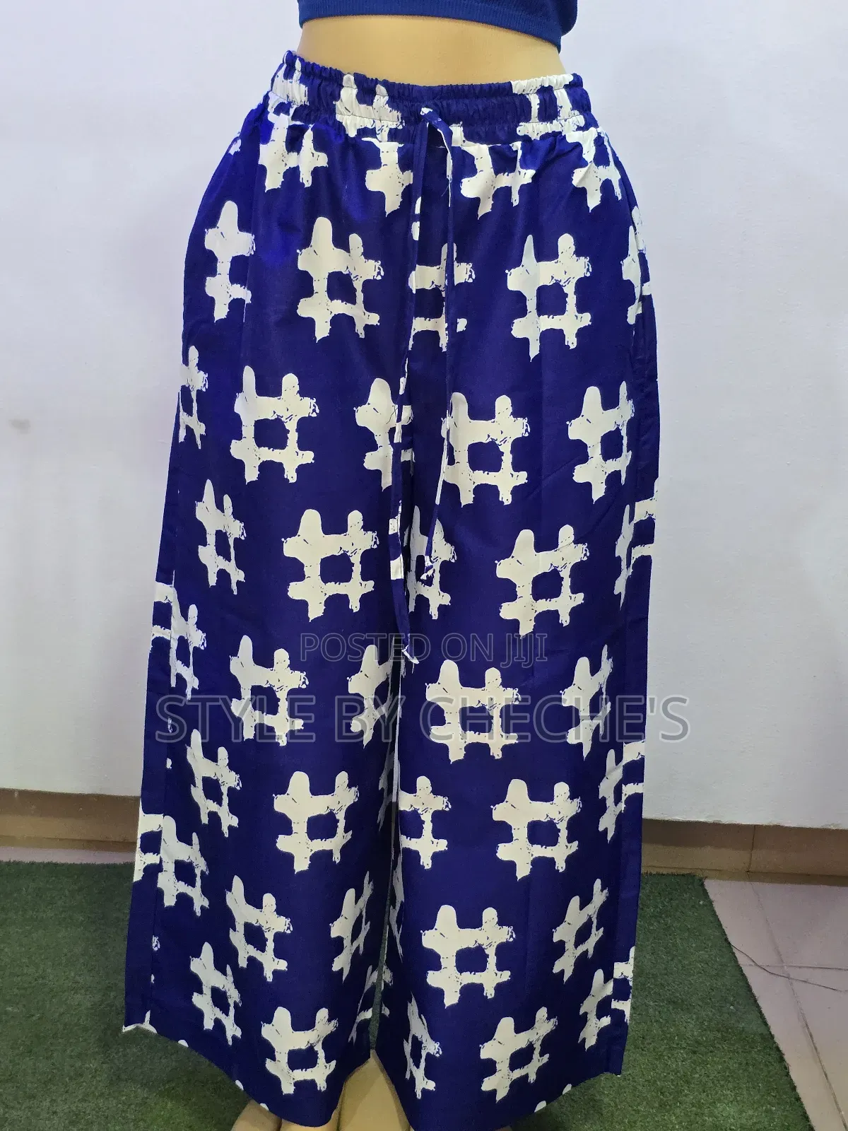2 Piece Ankara Pallazo Set