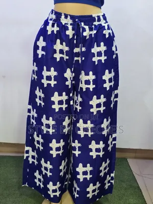 2 Piece Ankara Pallazo Set