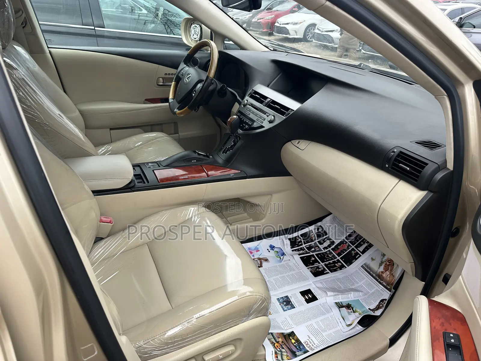 Lexus RX 350 2010 Gold