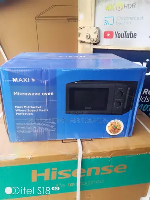 Maxi Microwave Oven 20L Manual Black Colour