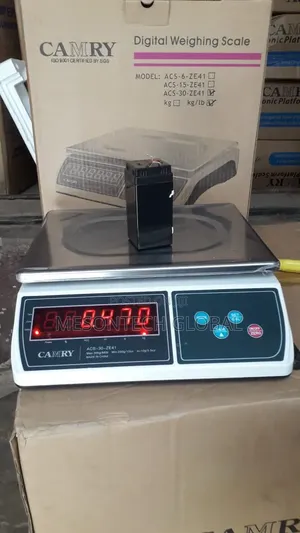 40kg Camry Single Face (Camry ACS-30-ZE41) Digital Weighing Scale
