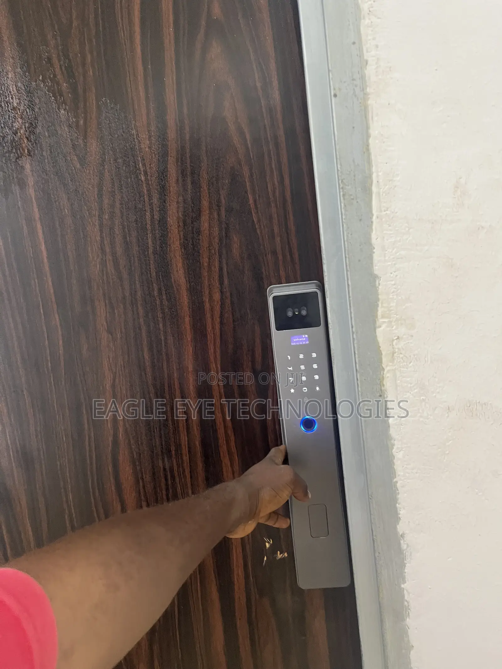 Smart Door With Face Id, Fingerprint
