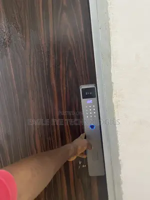 Smart Door With Face Id, Fingerprint