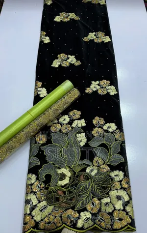 Luxury Velvet Lace Available in Different Colours