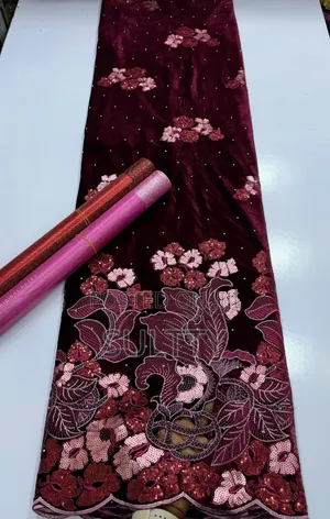 Luxury Velvet Lace Available in Different Colours