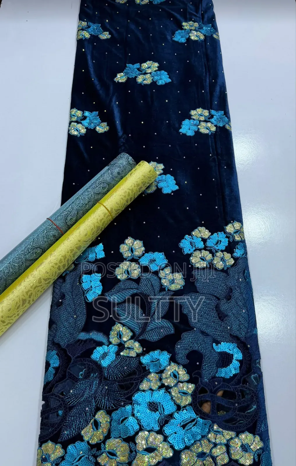 Luxury Velvet Lace Available in Different Colours