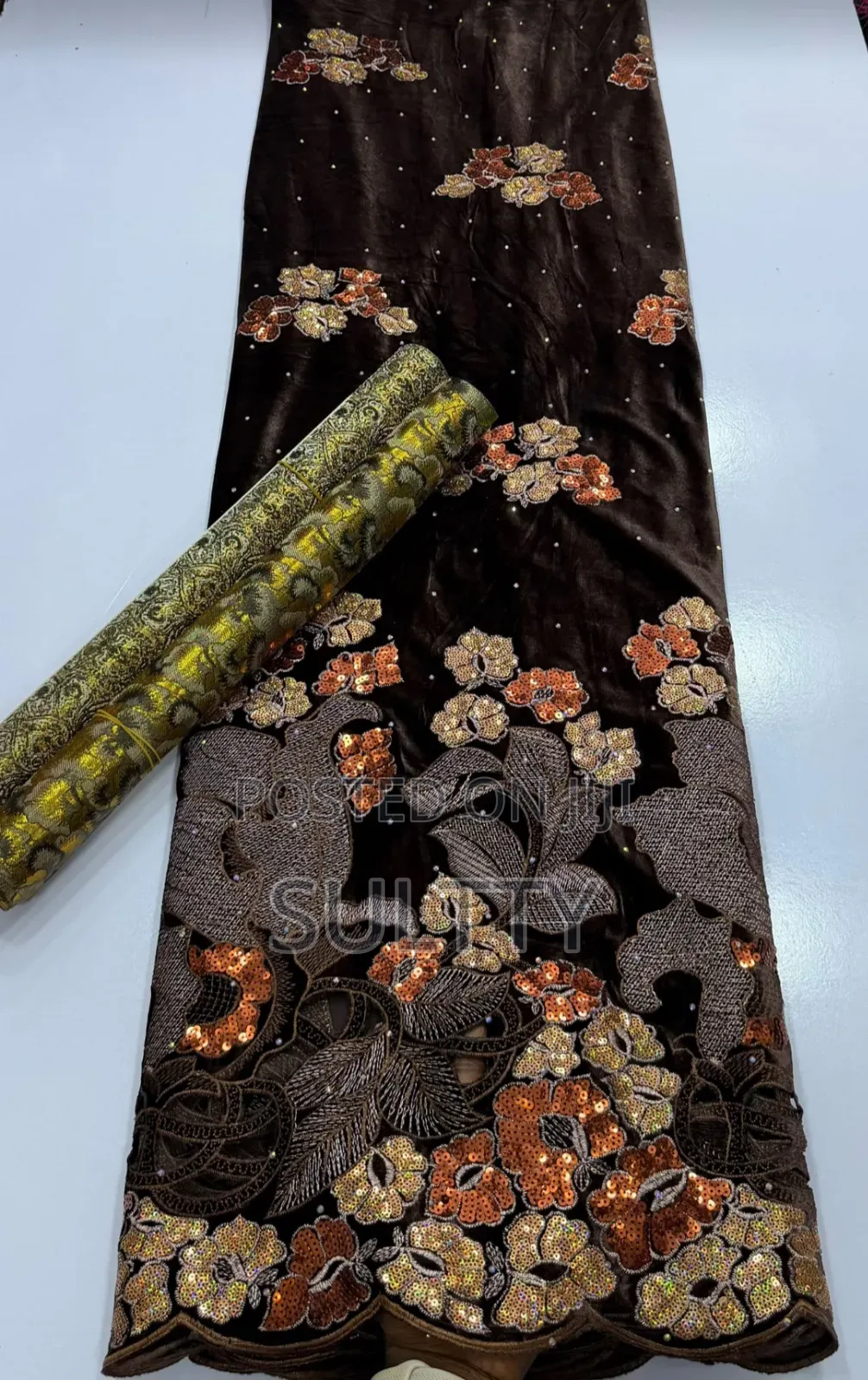 Luxury Velvet Lace Available in Different Colours