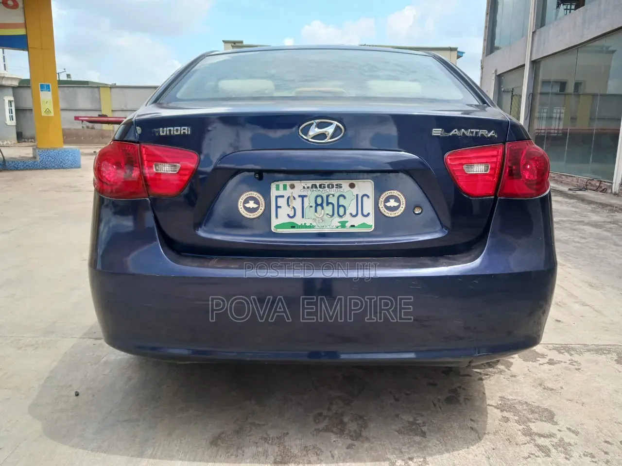Hyundai Elantra 2007 Blue