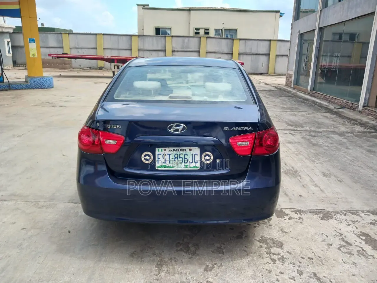 Hyundai Elantra 2007 Blue