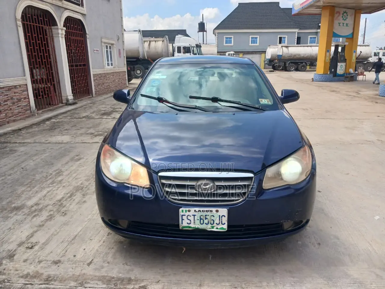 Hyundai Elantra 2007 Blue