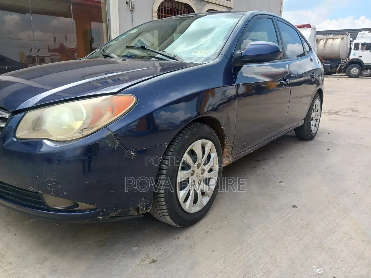 Hyundai Elantra 2007 Blue