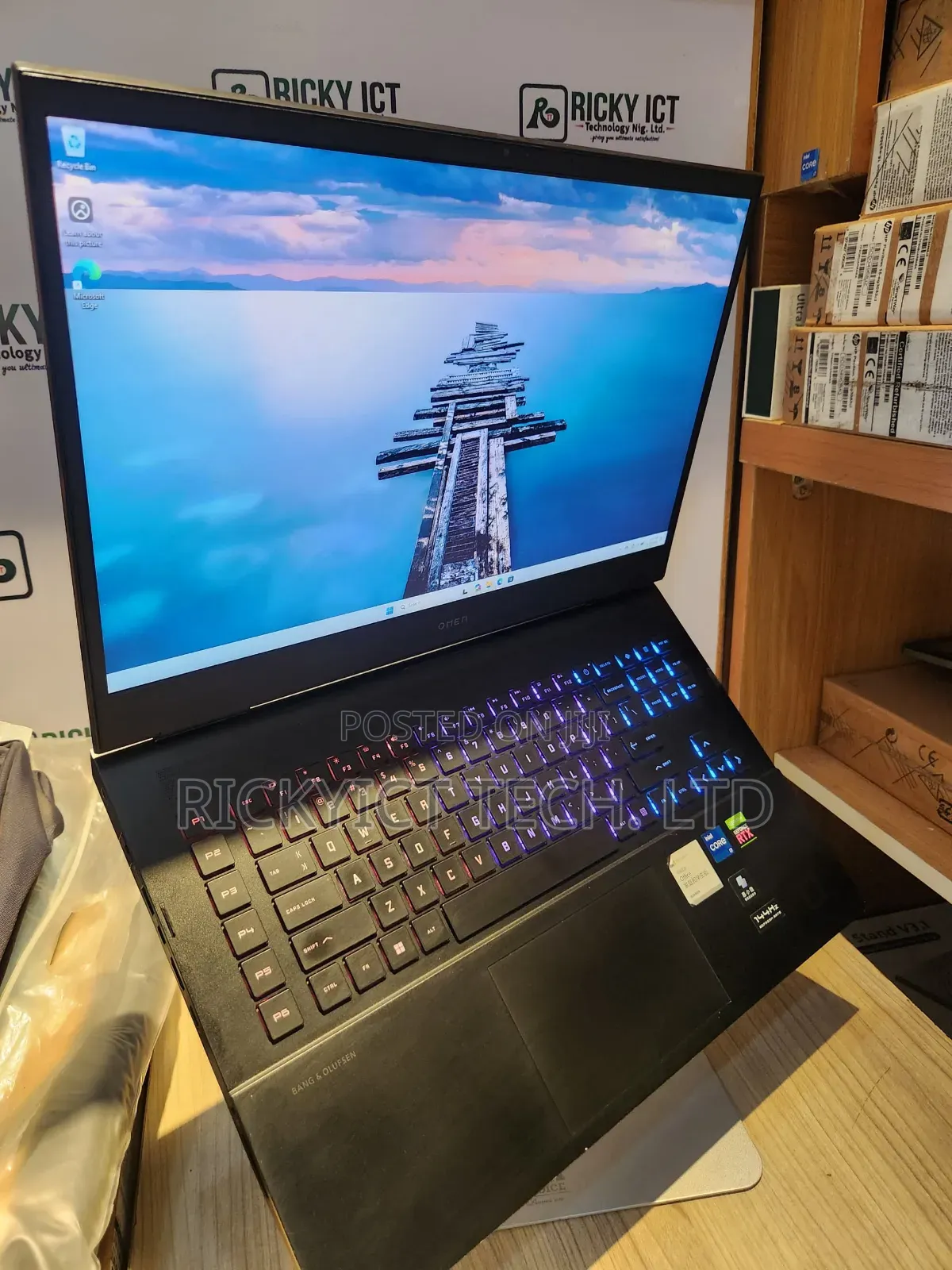 Laptop HP Omen 17 16GB Intel Core i7 SSD 1T