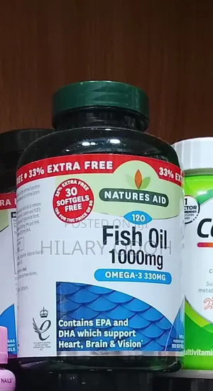Natures Aid Fish Oil 1000mg