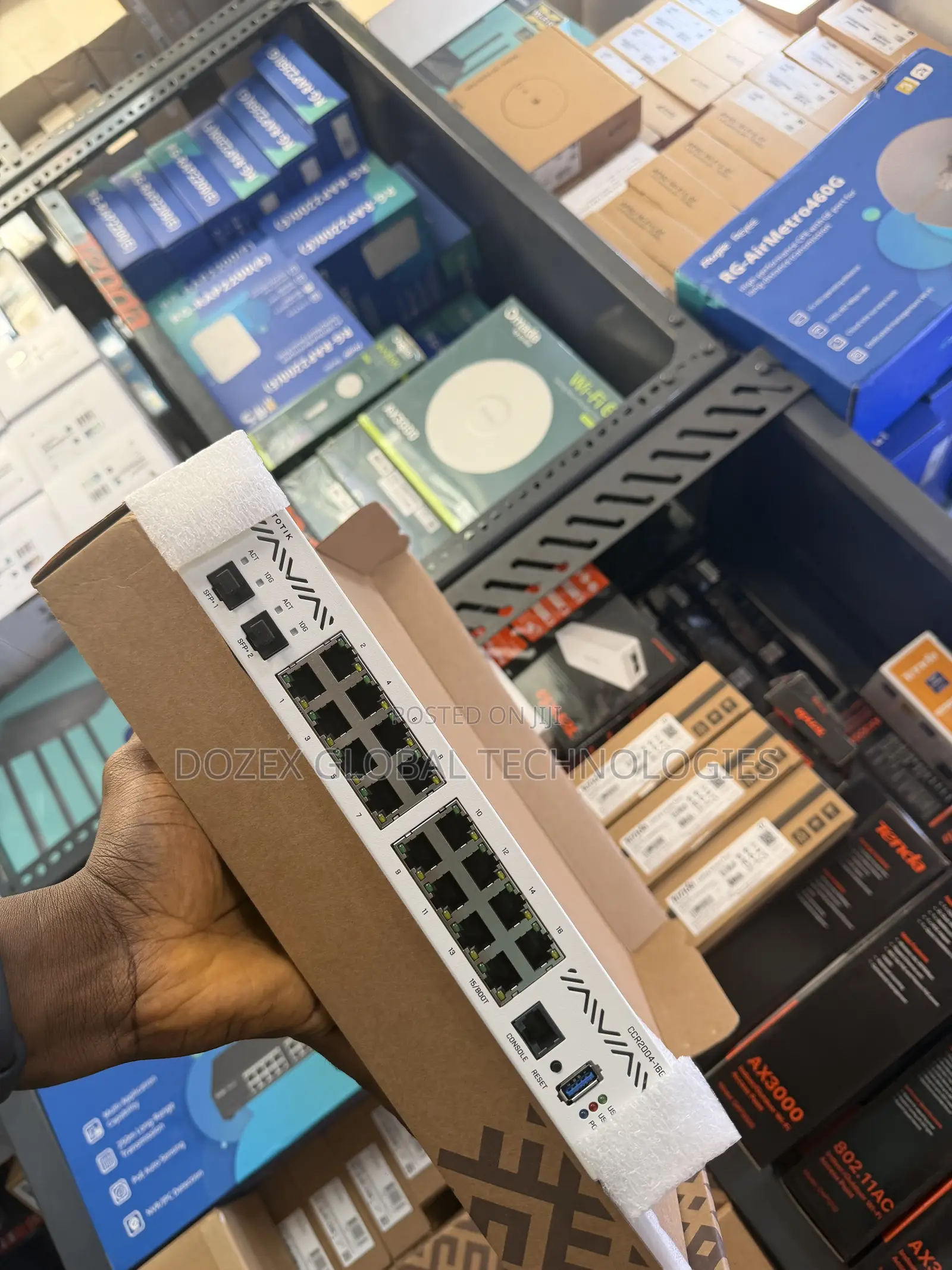 Mikrotik Cloud Router CCR2004-16G-2S+PC