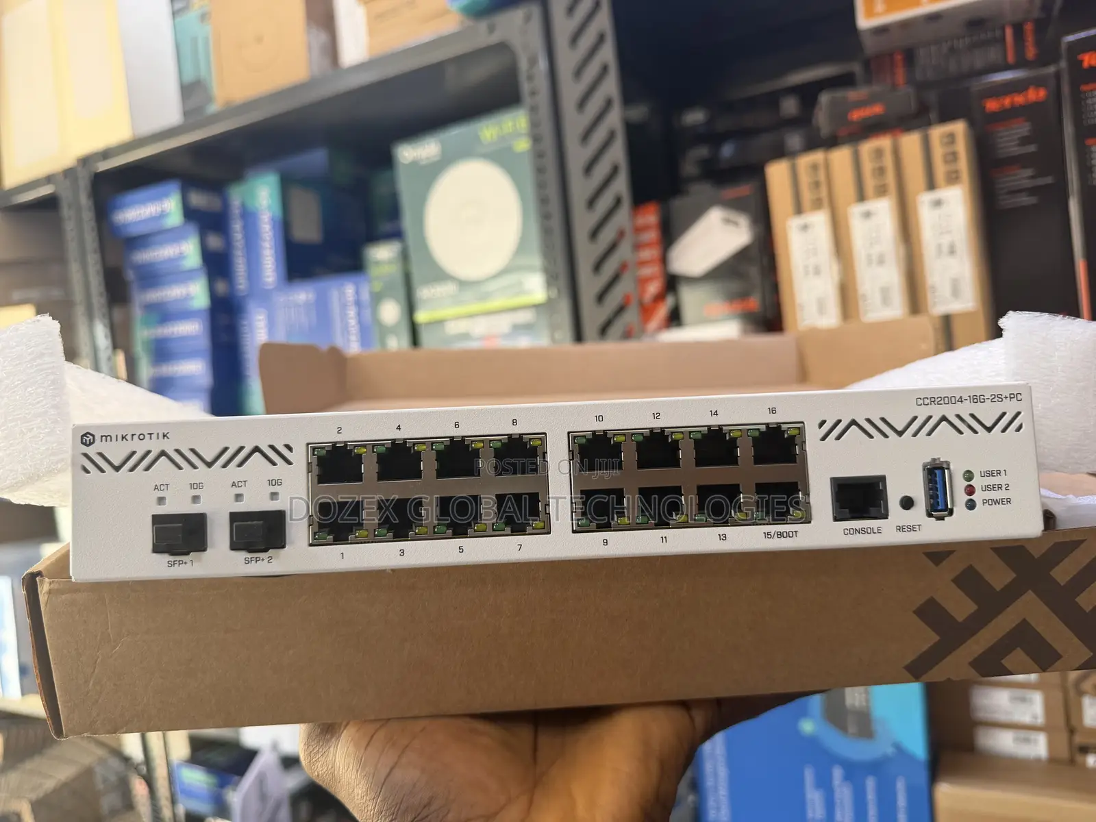 Mikrotik Cloud Router CCR2004-16G-2S+PC