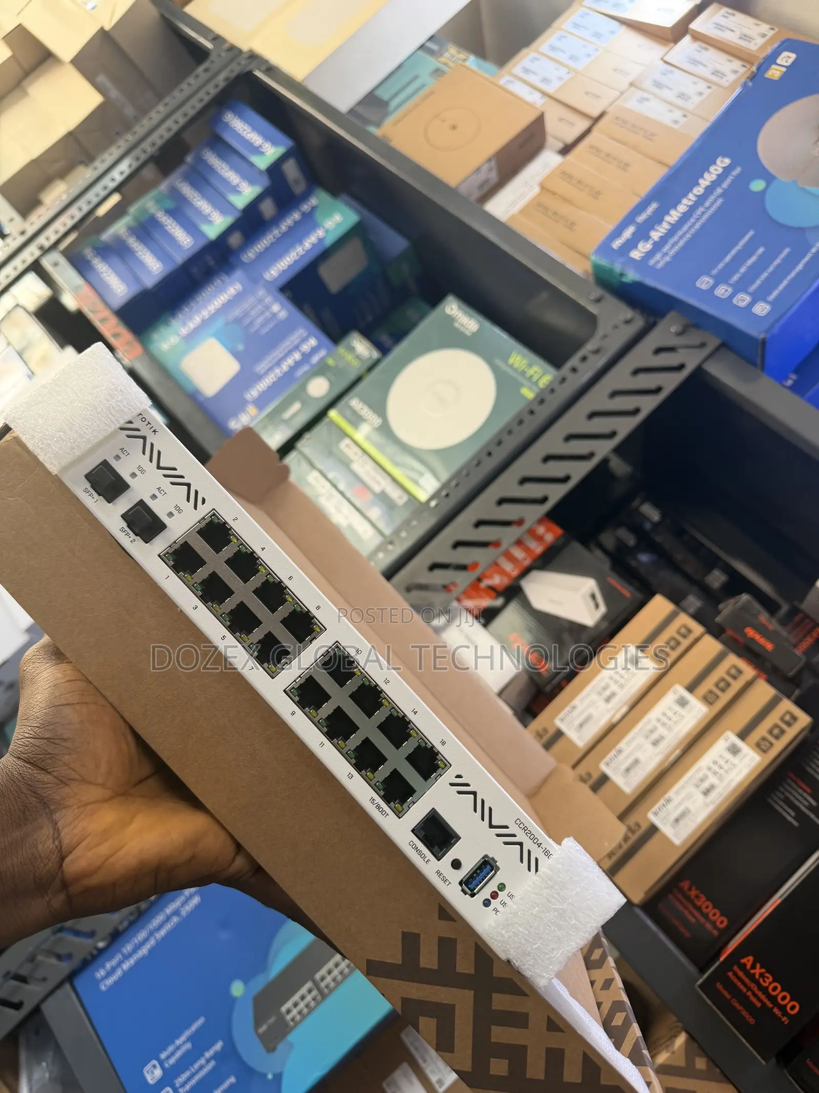 Mikrotik Cloud Router CCR2004-16G-2S+PC