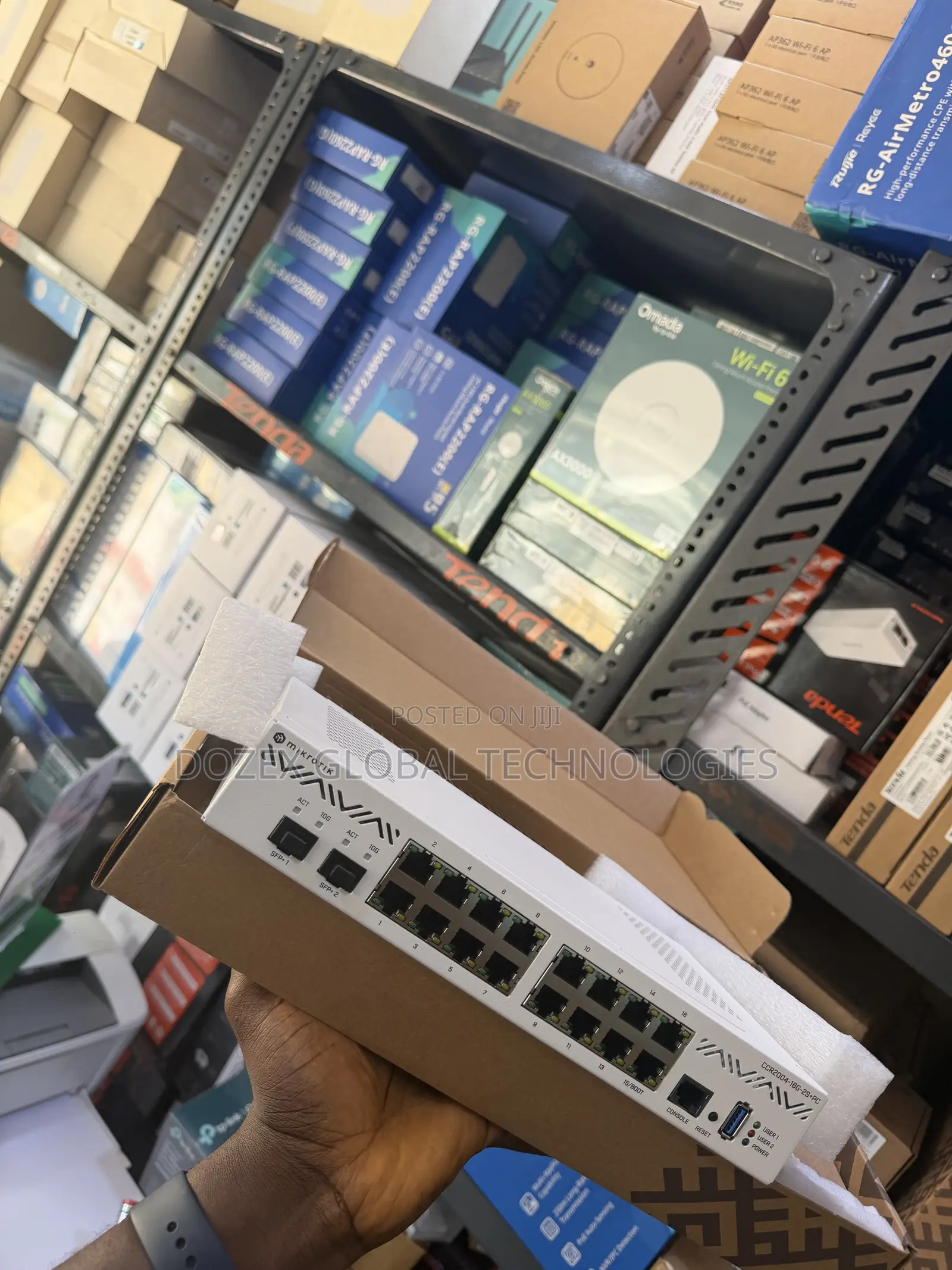 Mikrotik Cloud Router CCR2004-16G-2S+PC