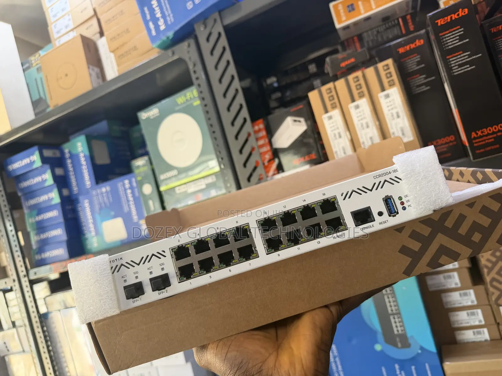 Mikrotik Cloud Router CCR2004-16G-2S+PC