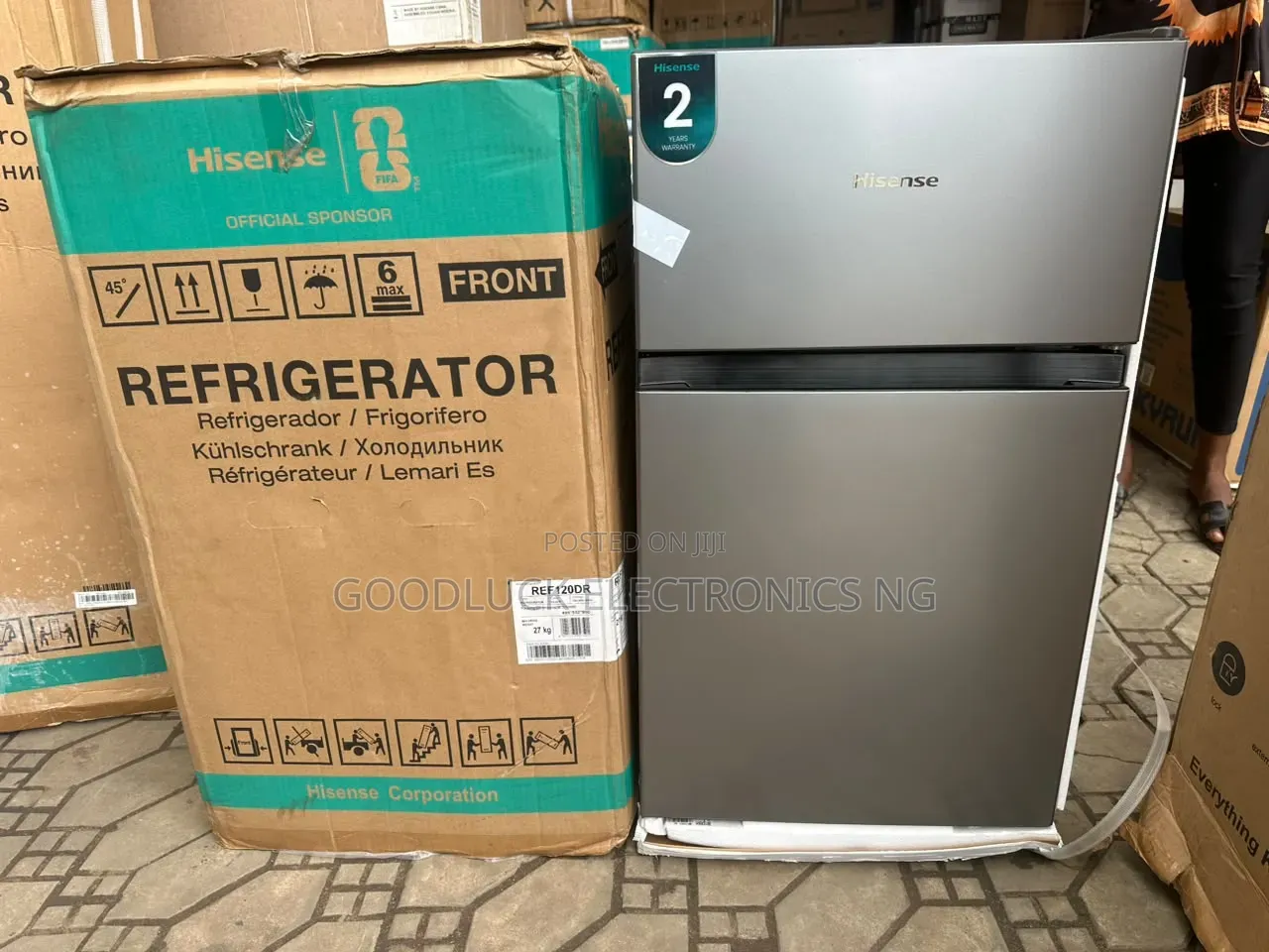 HISENSE Top Freezer Refrigerator 87L