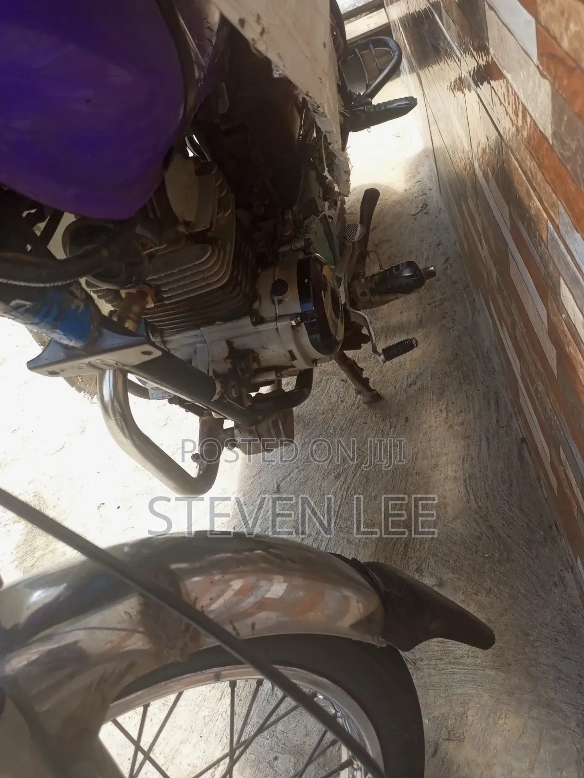 Bajaj Boxer 100 2009 Purple