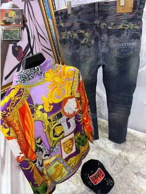 *High Quality Luxury Design Versace Slick Shirt Available