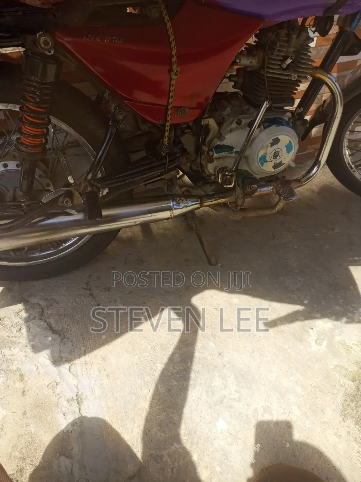 Bajaj Boxer 100 2009 Purple