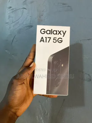 New Samsung Galaxy A17 5G 256 GB Black