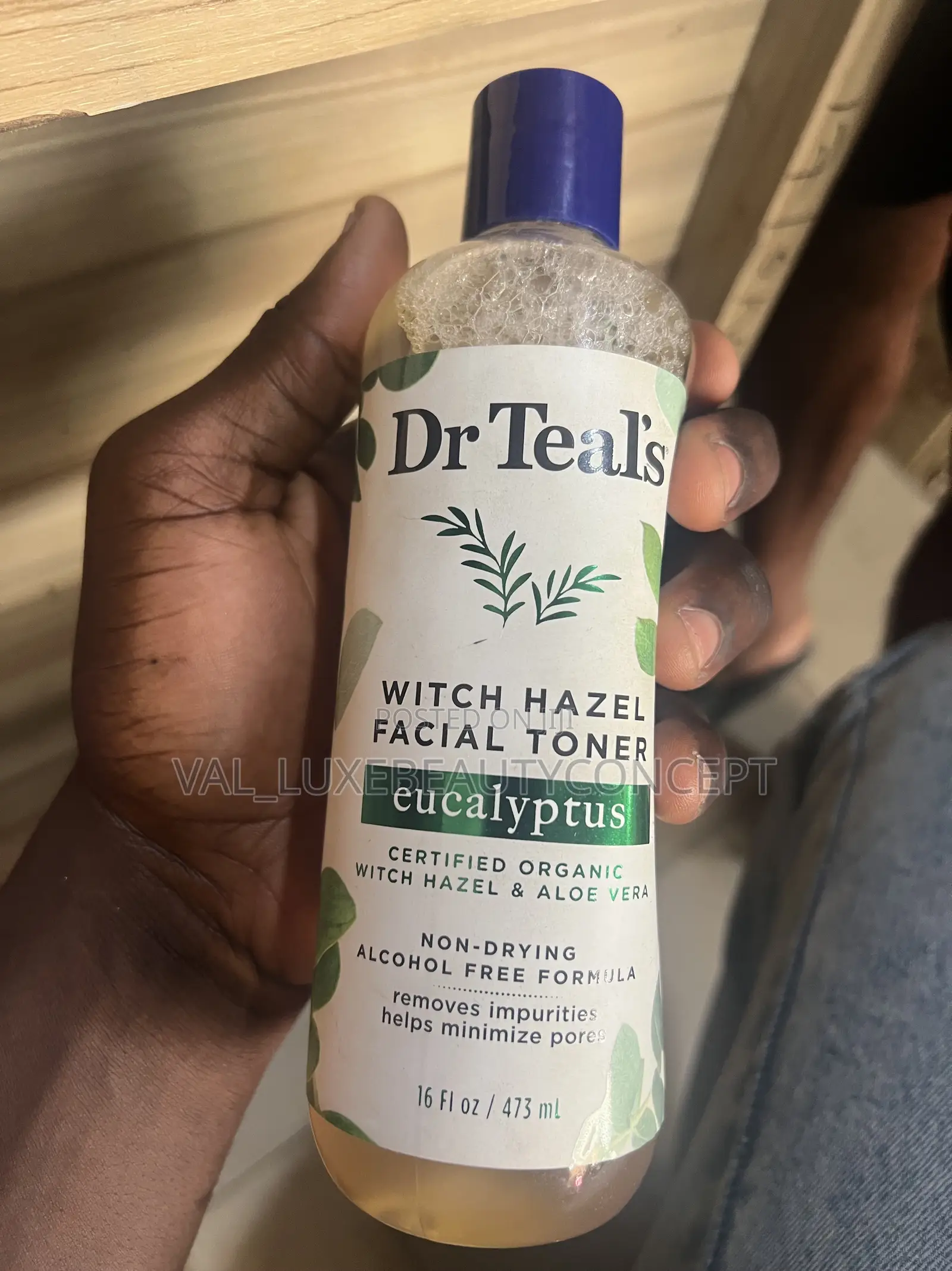 Dr Teals Witch Hazel Facial Toner