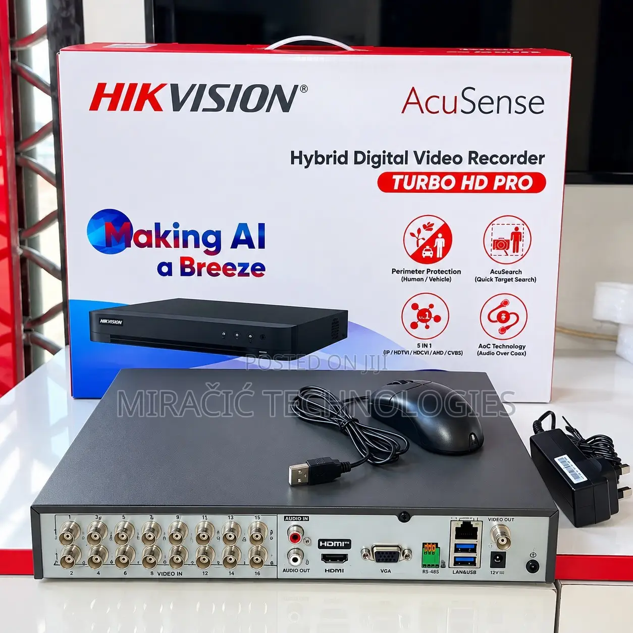 16ch Two Way Audio DVR Hikvision 3K