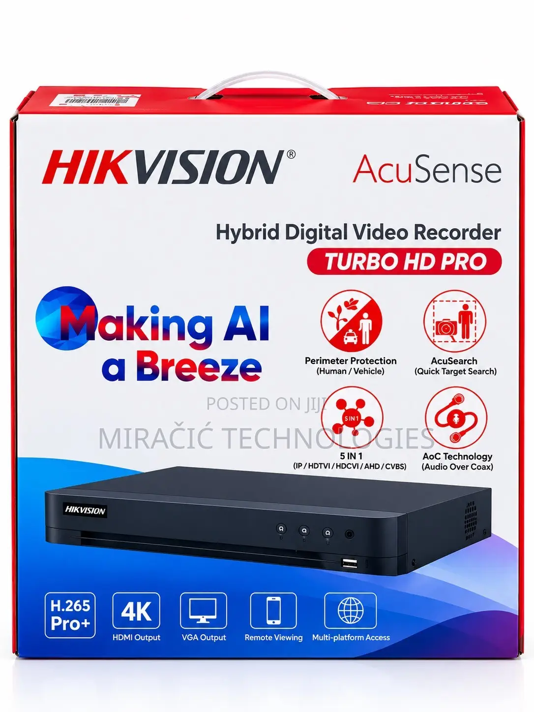 16ch Two Way Audio DVR Hikvision 3K