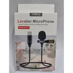 USB Type C/Lightening Lavalier Lapel Microphone JBC-051