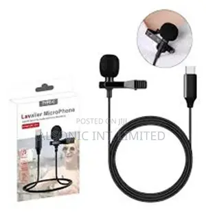 USB Type C/Lightening Lavalier Lapel Microphone JBC-051