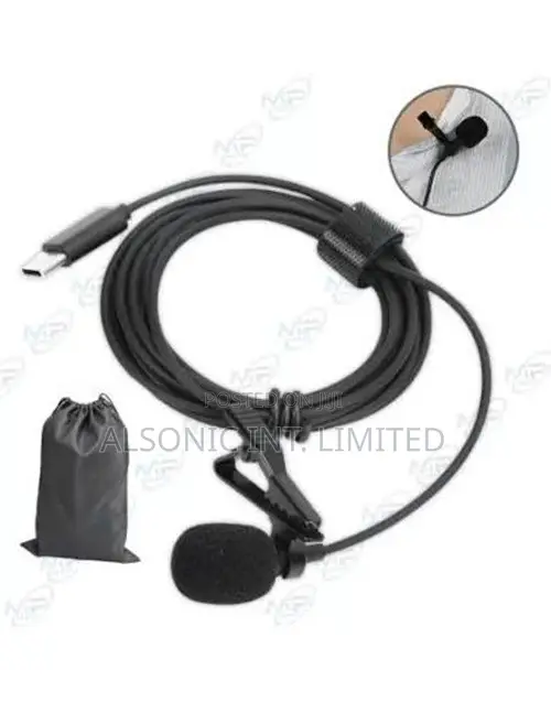 USB Type C/Lightening Lavalier Lapel Microphone JBC-051