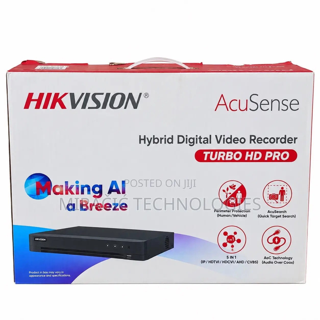 Hikvision 4ch Two Way Audio AI DVR 3k