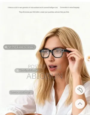 AI Smart Glasses With Camera, Audio Calls Music