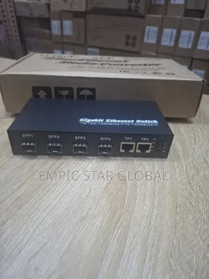4Port Fiber Switch SFP Base
