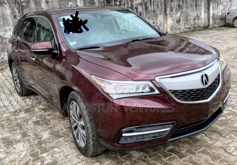 Acura MDX 2014 Red