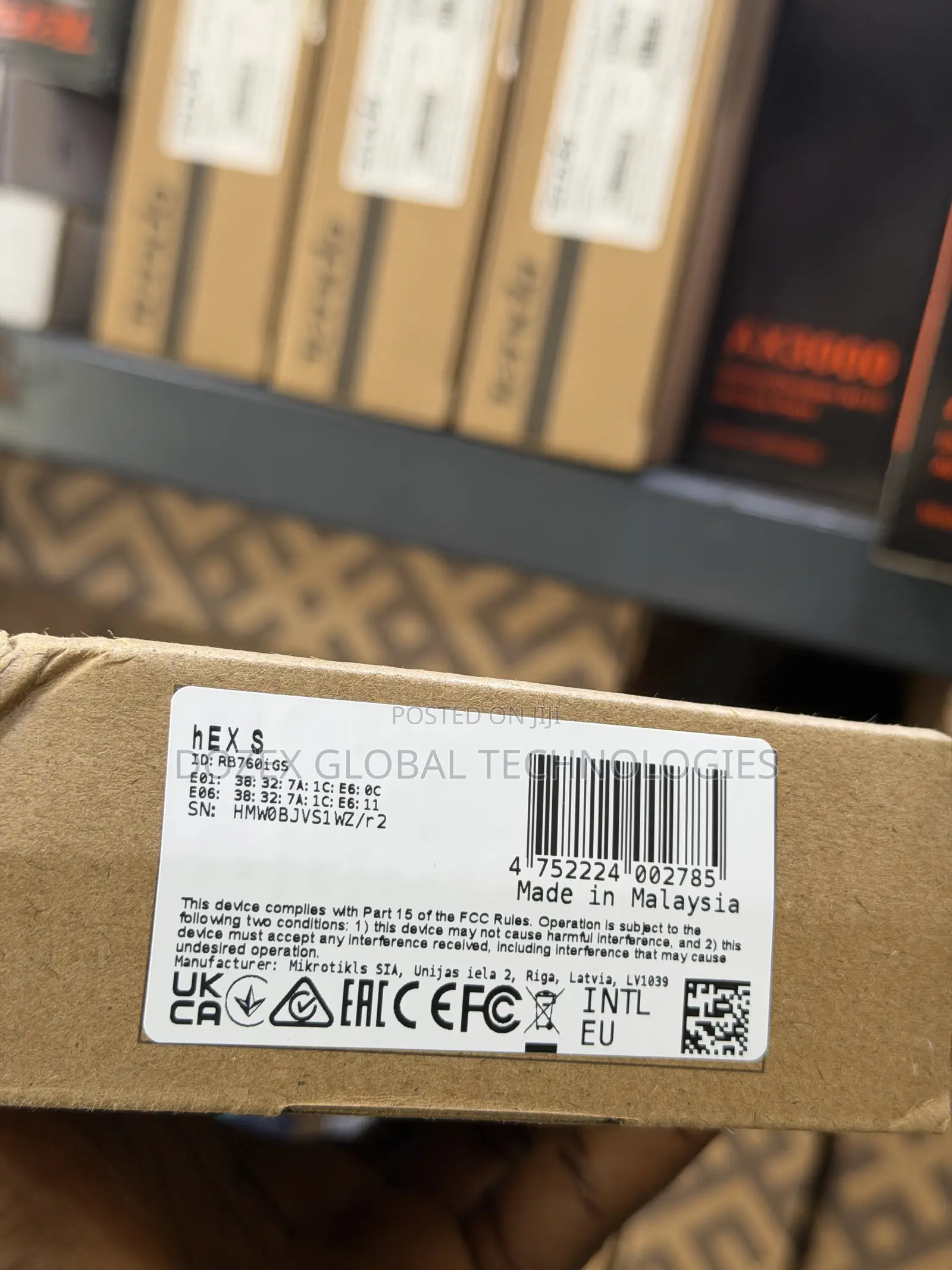 Mikrotik Hex S RB760iGS Router