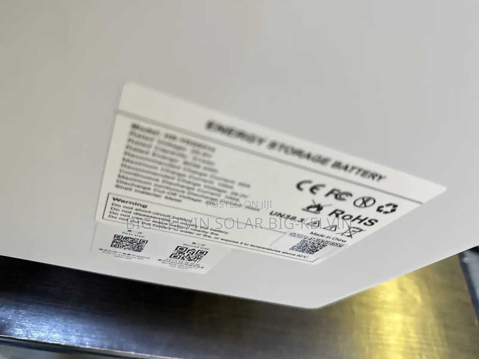 8060kwh Haisic Lithium Battery 24v