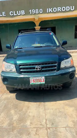 Toyota Highlander 2004 Green