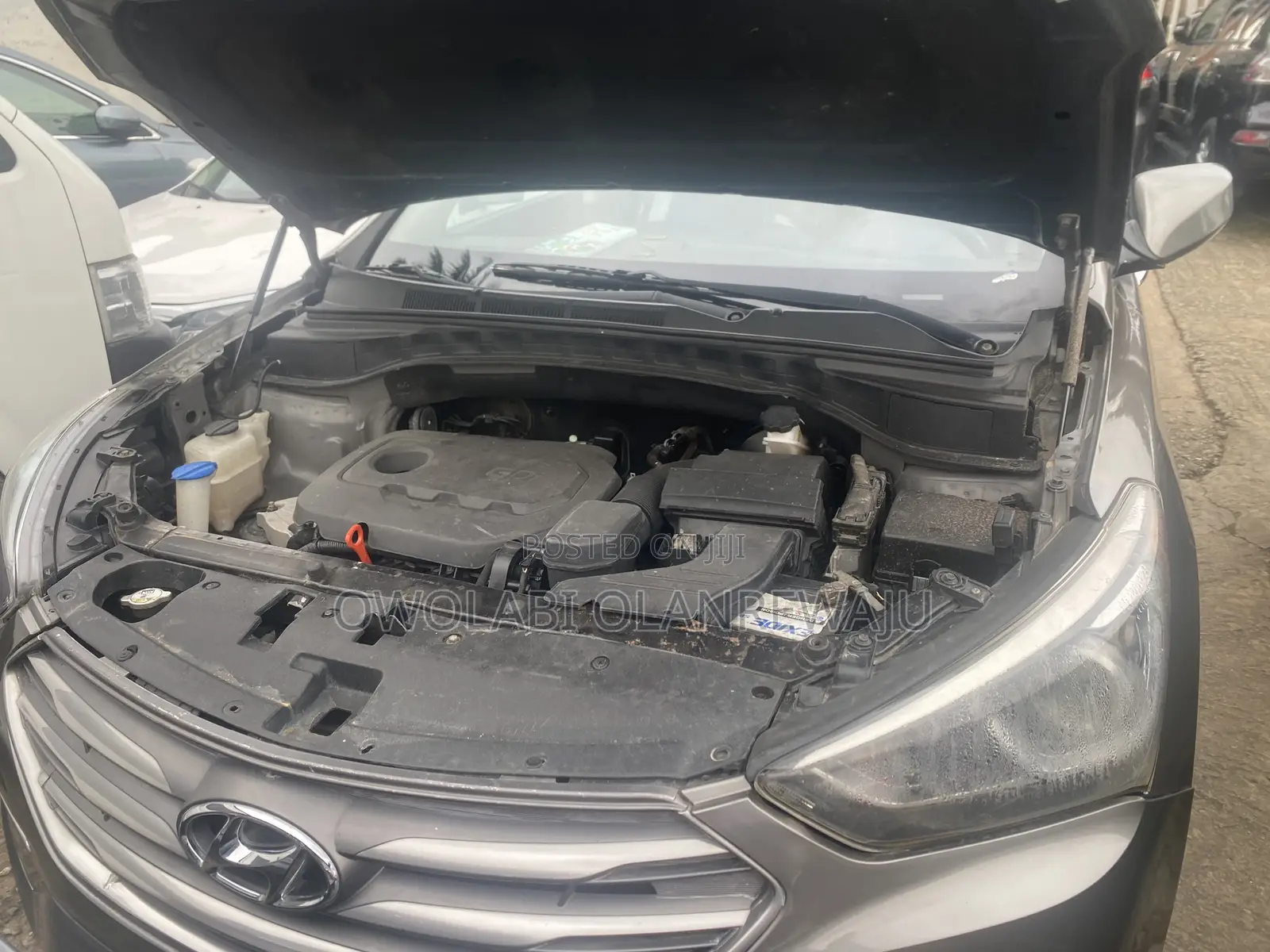 Hyundai Santa Fe 2016 Gray