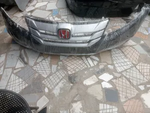 Complete Front Bumper Honda Crosstour 2014 Model With Front Grille