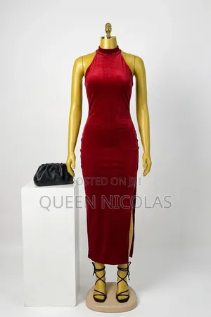 Slit Dinner Gown