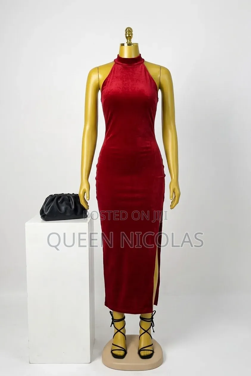 Slit Dinner Gown