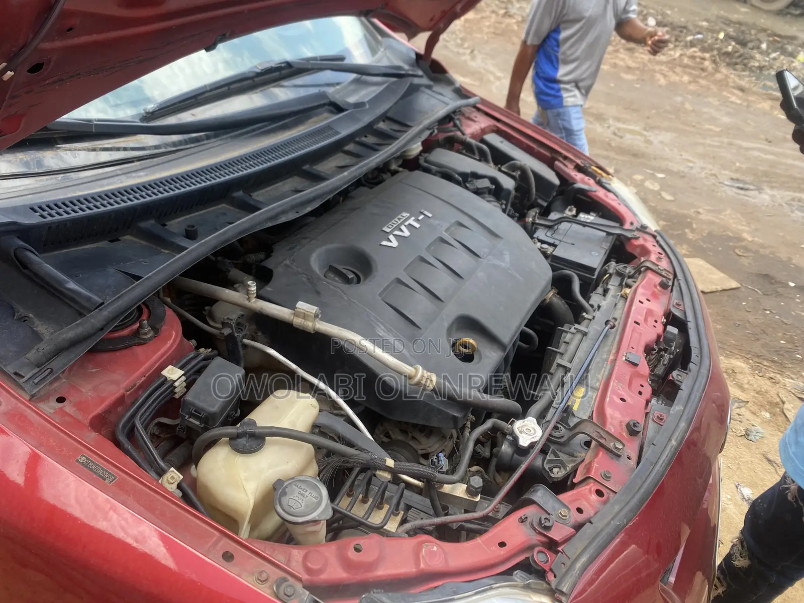 Toyota Corolla 2011 Red
