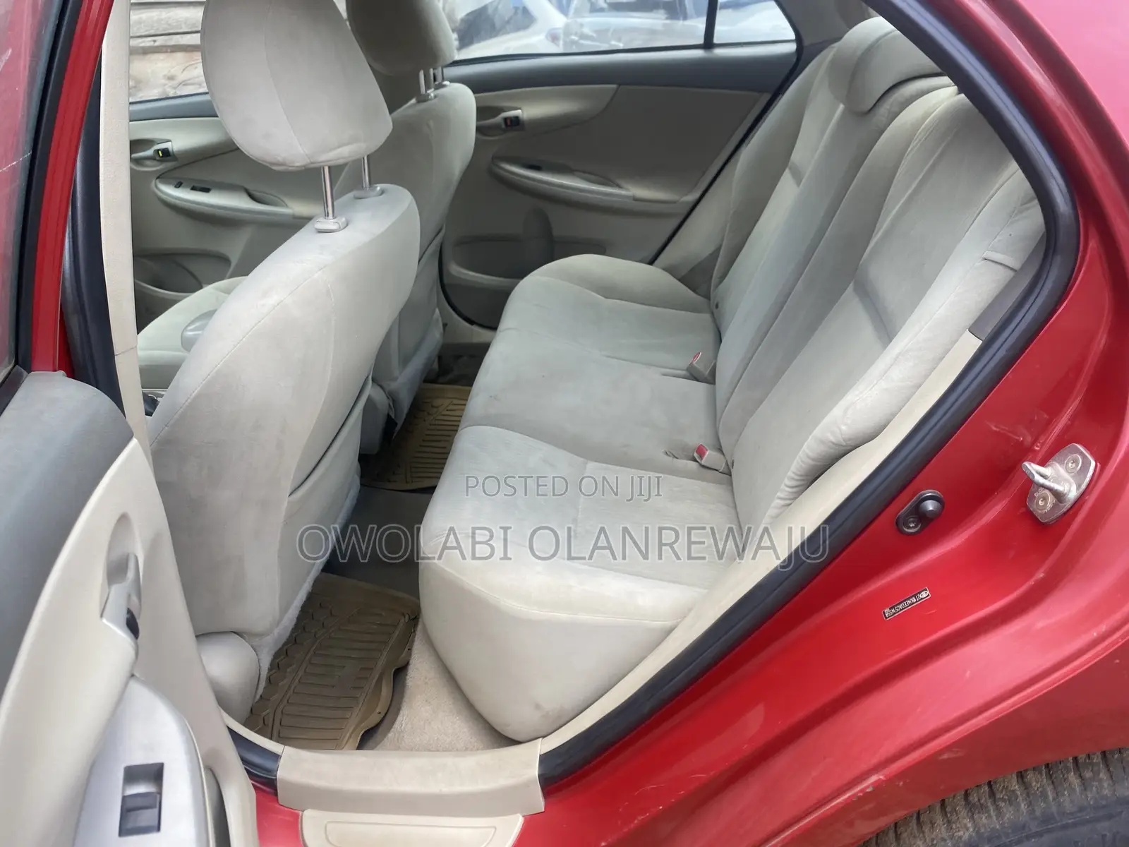 Toyota Corolla 2011 Red