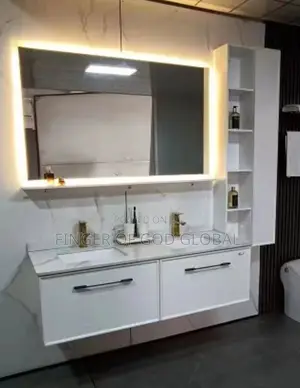 Double Bowl Cabinet Wash Hands Basin