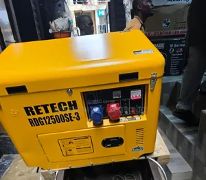 Retech Three Phase Diesel Soundproof Gen 1years Wty 10kva