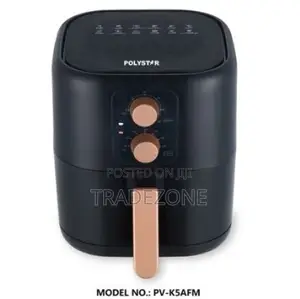 Polystar 5l Air Fryer Pure Copper Pv-K5afm