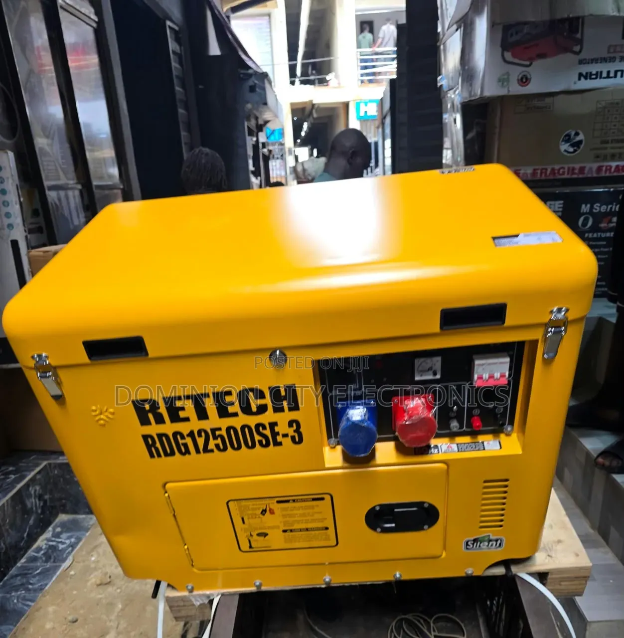 ☆¤10KVA Retech Three Phase Diesel Soundproof Generator